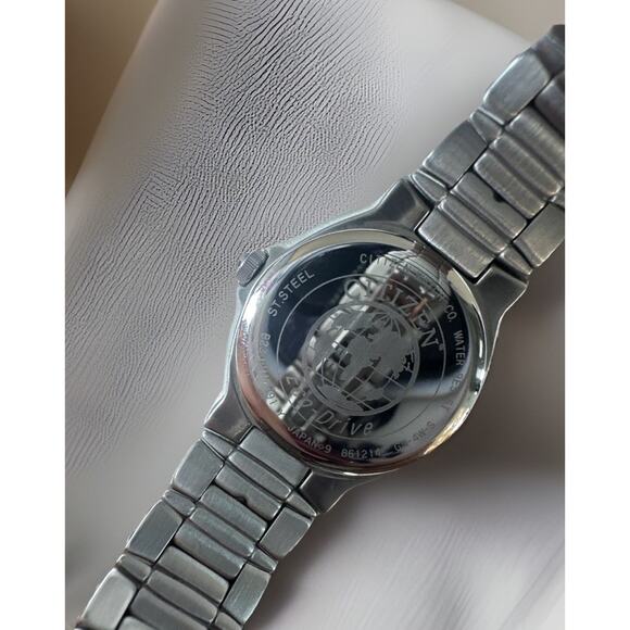 Citizen Mother of Pearl Dial Silver-tone Women's Watch - Picture 9 of 14